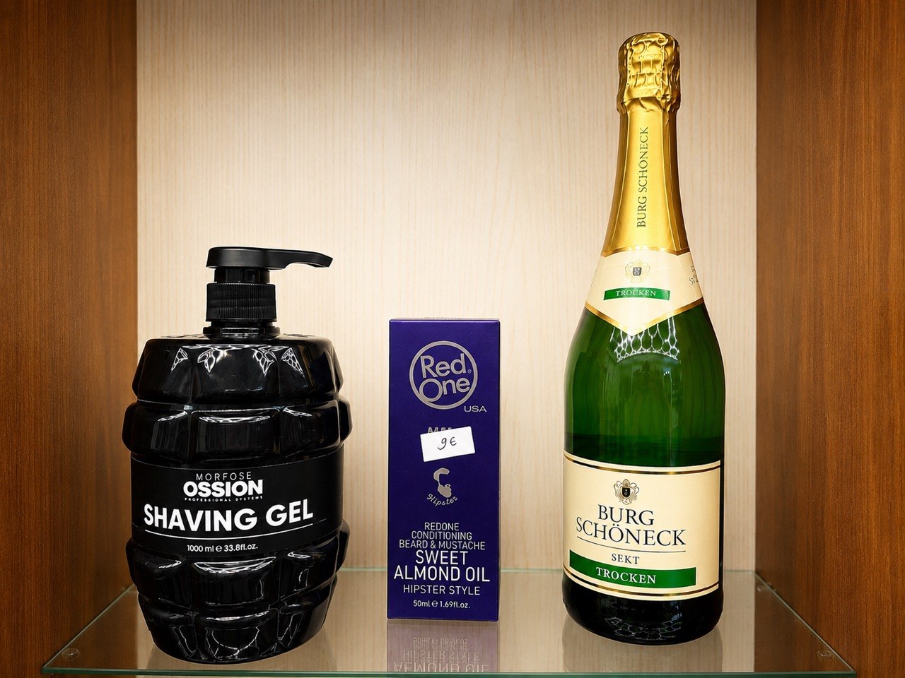 Shaving Gel und Bartöl