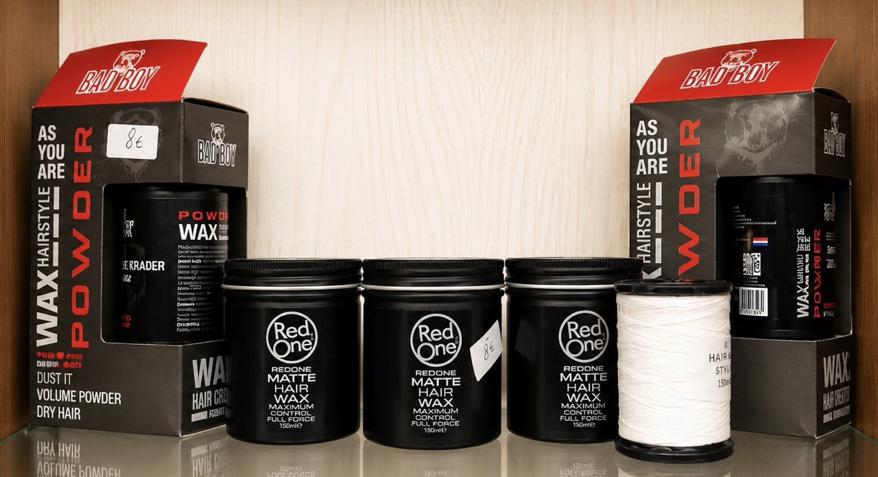 Matte Hair Wax und Wax Powder